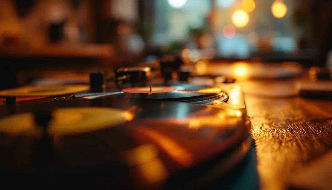 Affordable DJ Hire Options — An experienced DJ in smart attire engaging a diverse crowd at a UK event, with g